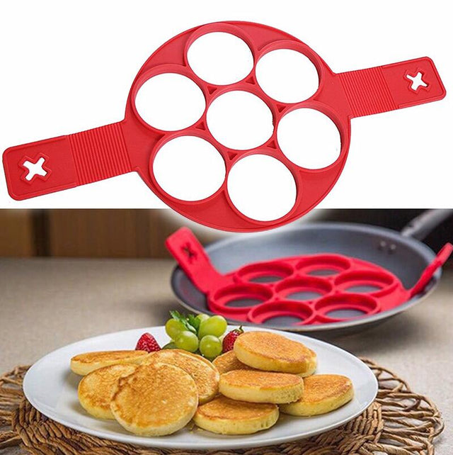 Flip'n'Cook™ – Originali 7-in-1 blynų ir kiaušinių kepimo forma